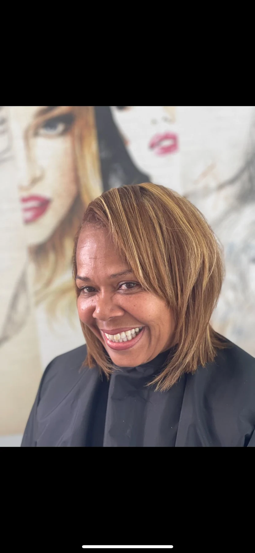 Sebastian Pierre portfolio — honey-toned bob