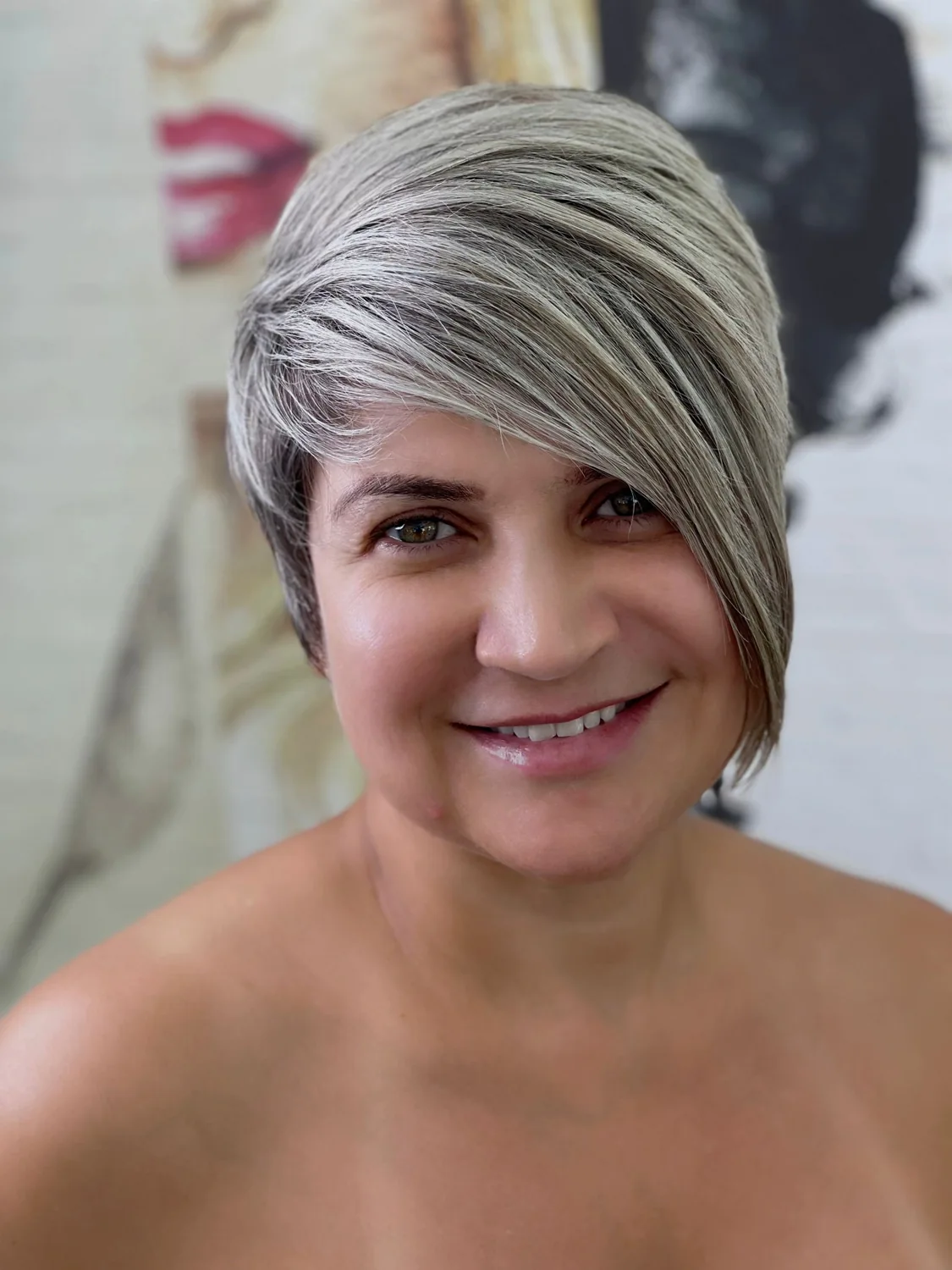 Sebastian Pierre portfolio — silver pixie styling